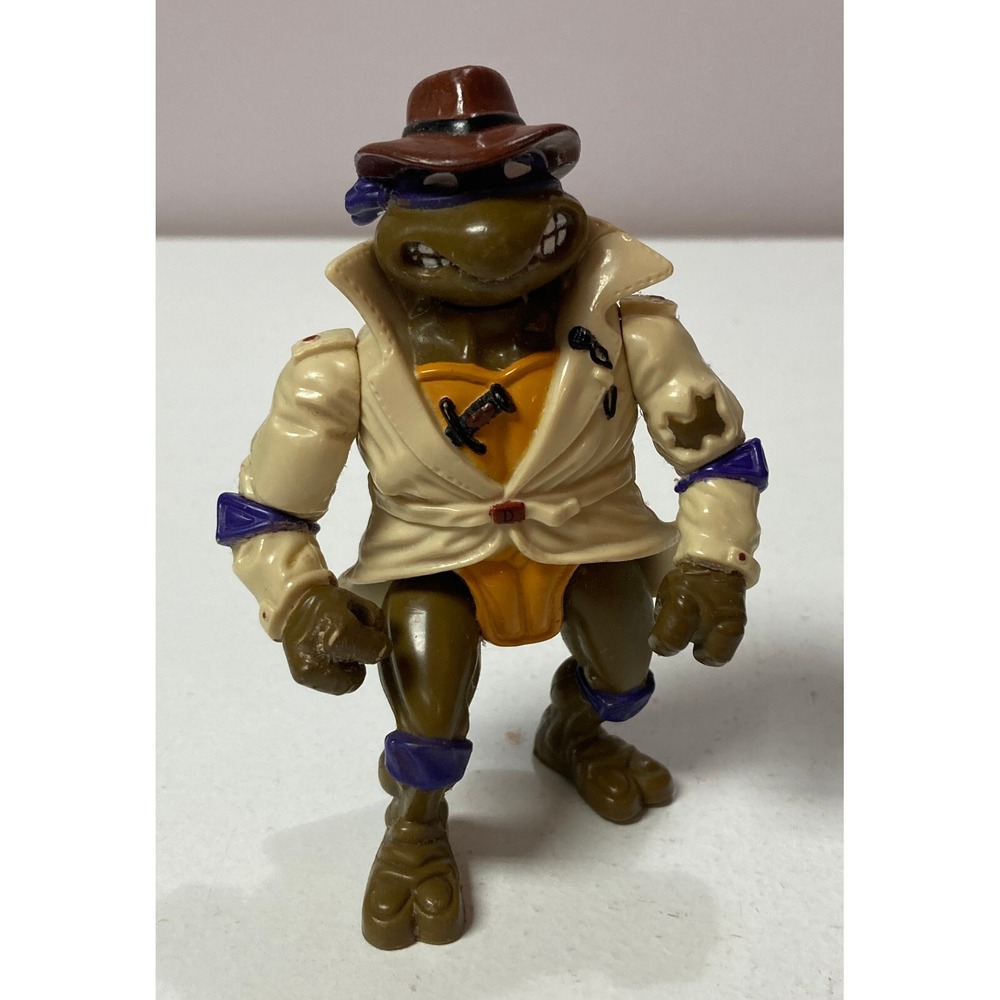 TMNT Undercover Don 1990 Teenage Mutant Ninja Turtles Donatello Disguise Figure